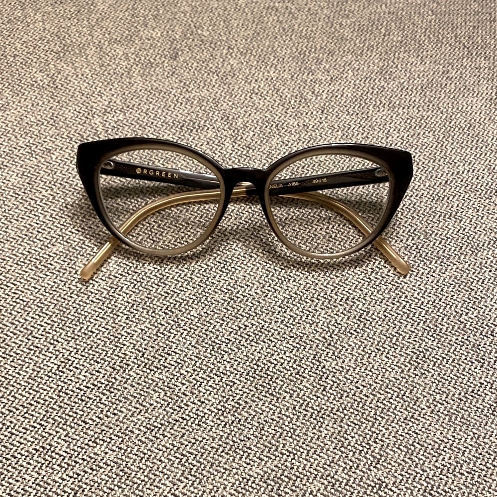 Black and Tan Women's Glasses
